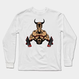 Gym Fitness Cobra Long Sleeve T-Shirt